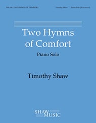 Two Hymns of Comfort piano sheet music cover Thumbnail